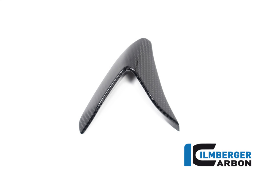 Deflector de viento de carbono Ilmberger en la parte del carenado arriba lado derecho brillante para Aprilia RSV4 2021-