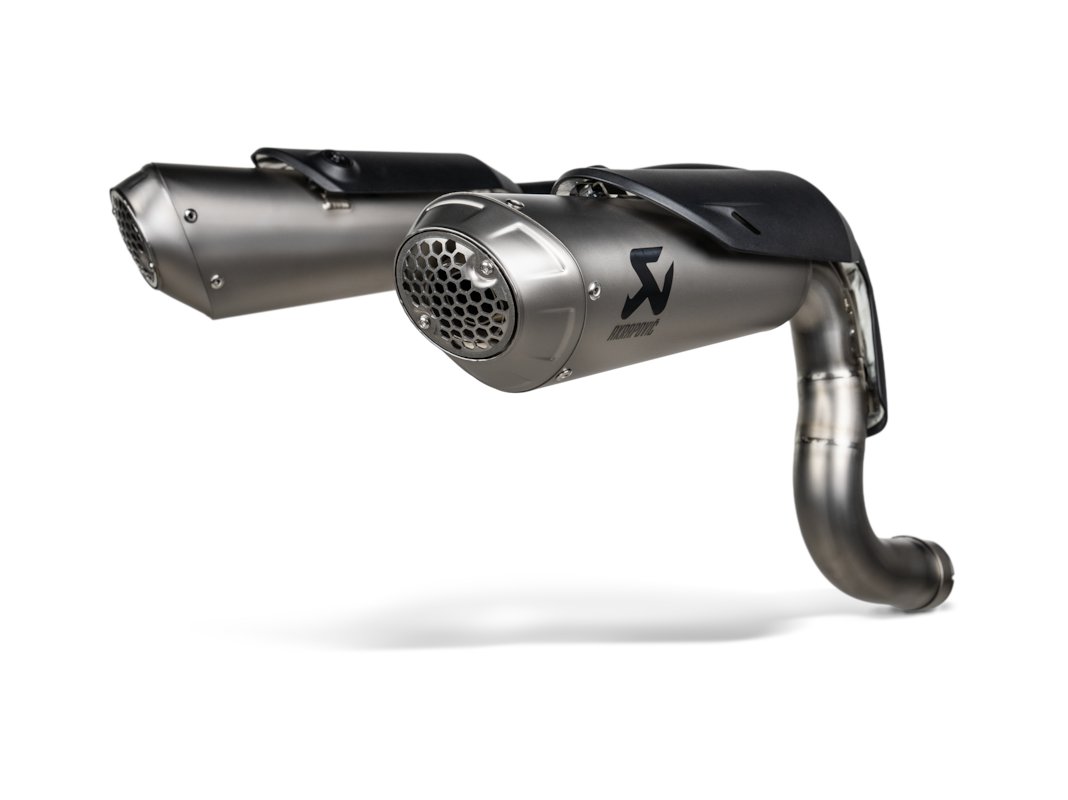 Akrapovic Slip-On Line (Titanium) Escape para Ducati Panigale V2, Streetfighter V2 Año del modelo 2025-