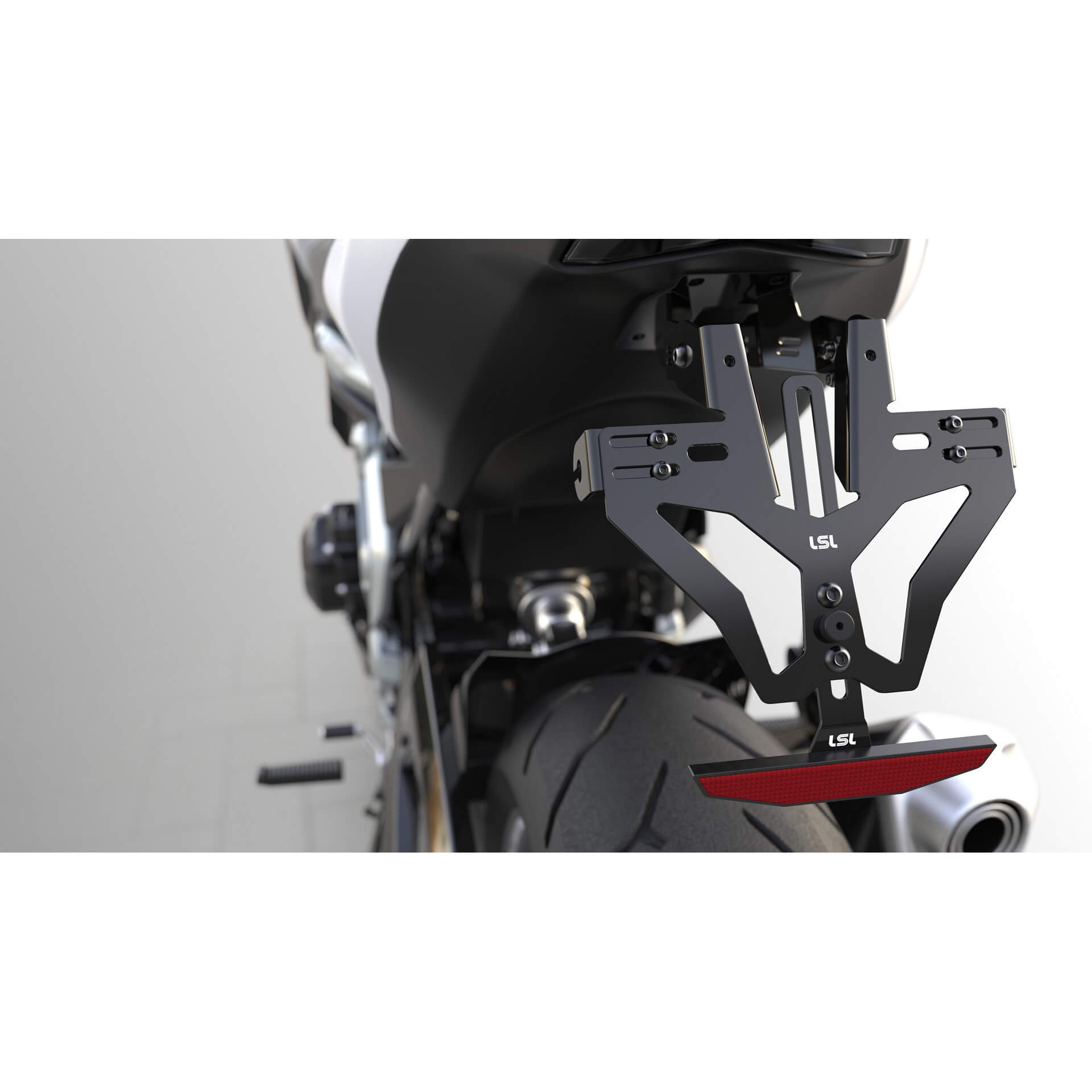 LSL MANTIS-RS für Ducati Hypermotard 950, 2019-2021, mit Kennzeichenbeleuchtung