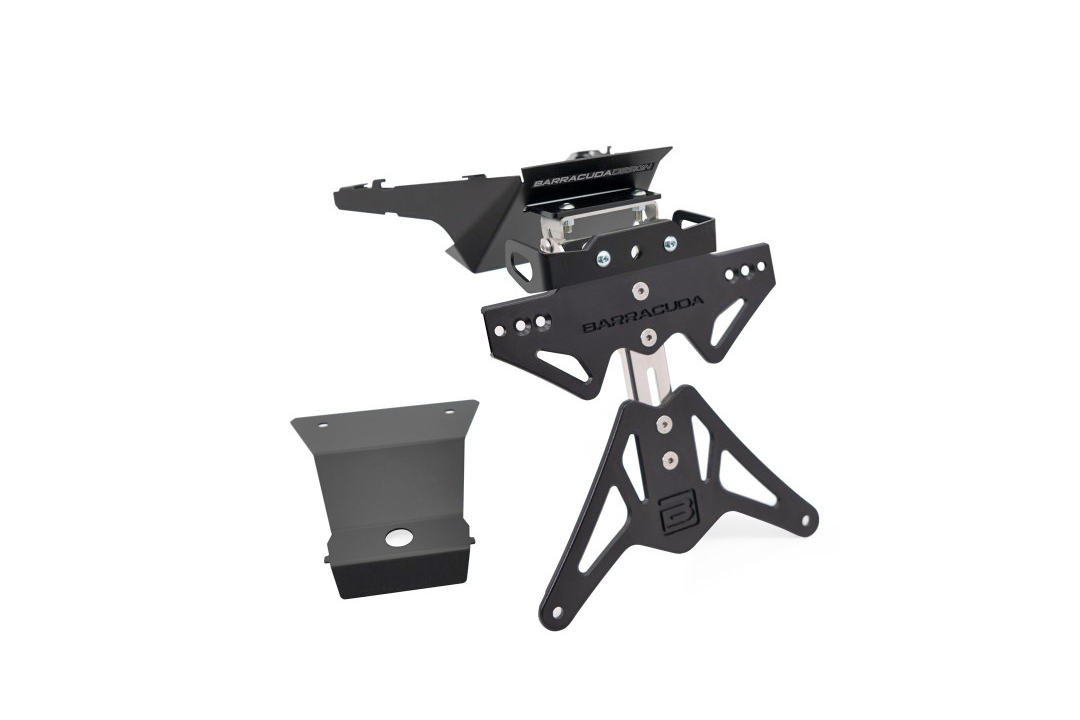 Soporte de matrícula Barracuda para Honda X-ADV 2021- para OEM-luz de intermitente
