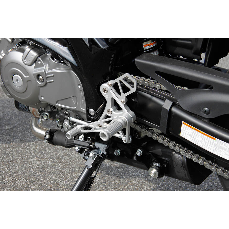 Estriberas LSL para Suzuki SFV650 GLADIUS, 2009-2013 con ABS, negro