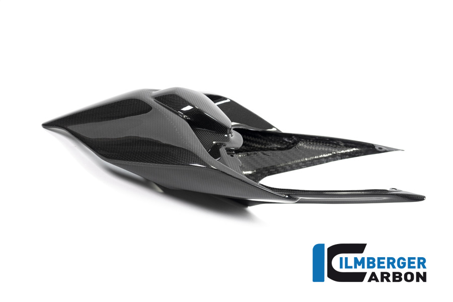Carenado de asiento de carbono Ilmberger. Brillante, Ducati Panigale V4, V4S, V4R 2019-