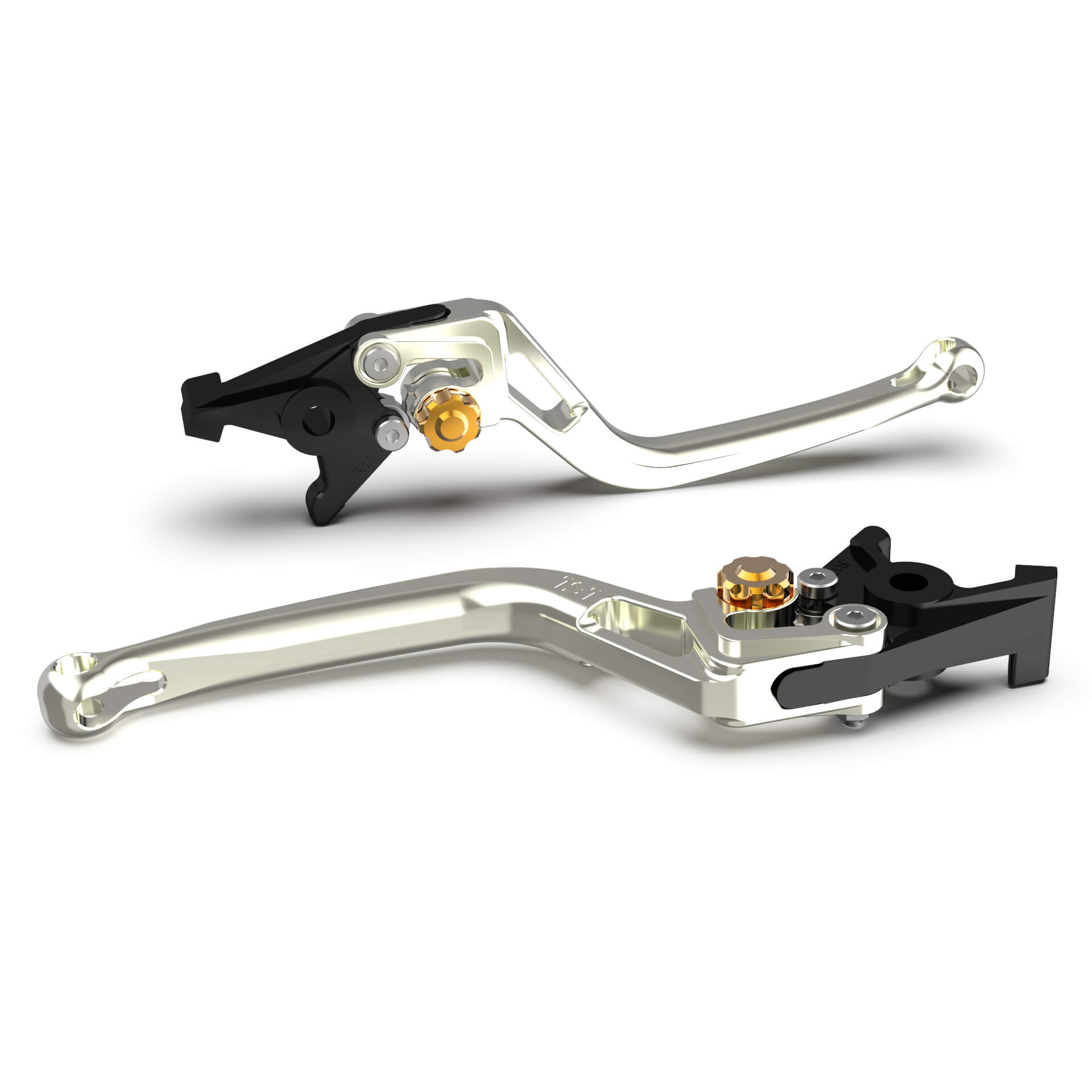 LSL Scooter Bremshebel Rechts BOW R81, silber/gold