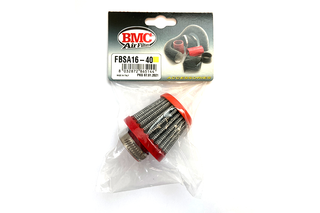 Filtro BMC para ventilación de motor 16 mm x 40 mm