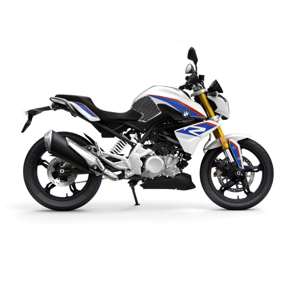 Almohadillas de tracción Stompgrip negras, para BMW G310R, 2016-2019