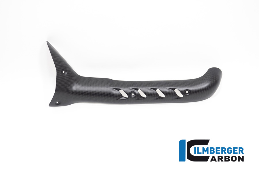 Protector de calor de escape de carbono Ilmberger para colector para Ducati Diavel V4 2023-, mate