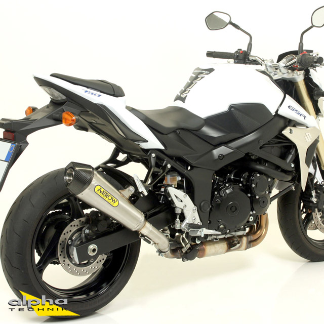 Escape ARROW X-KONE para Suzuki GSR750 / GSX-S750 2011-, Acero inoxidable