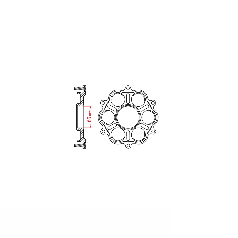 JTA770B Adaptador de corona