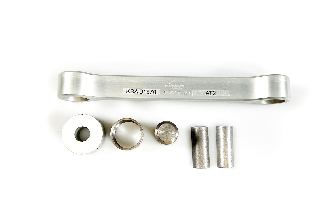 Kit de reducción de altura alpha Technik 30mm para Yamaha YZF1000R1; Tipo RN01; Año del modelo 1998-2001