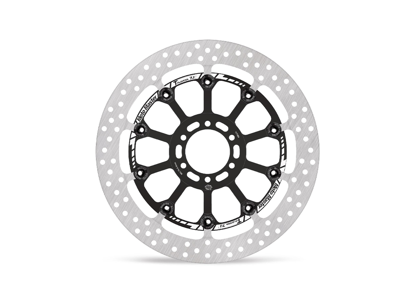 MOTO MASTER disco de freno anterior, delanteroe rotacionalmente simétrico, T-Floater para BMW, HP4 Race, año del modelo 2017-2018