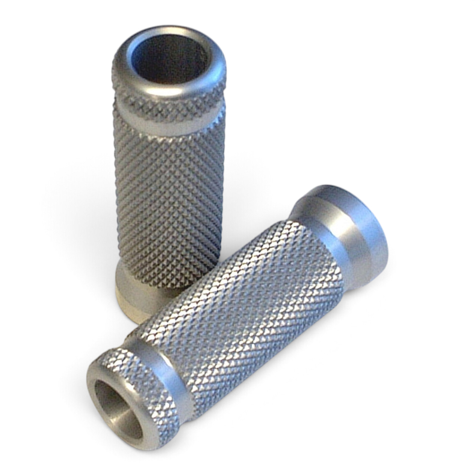 Estriberas LSL Racing, reposapiés de recambio, longitud 72 mm, plata