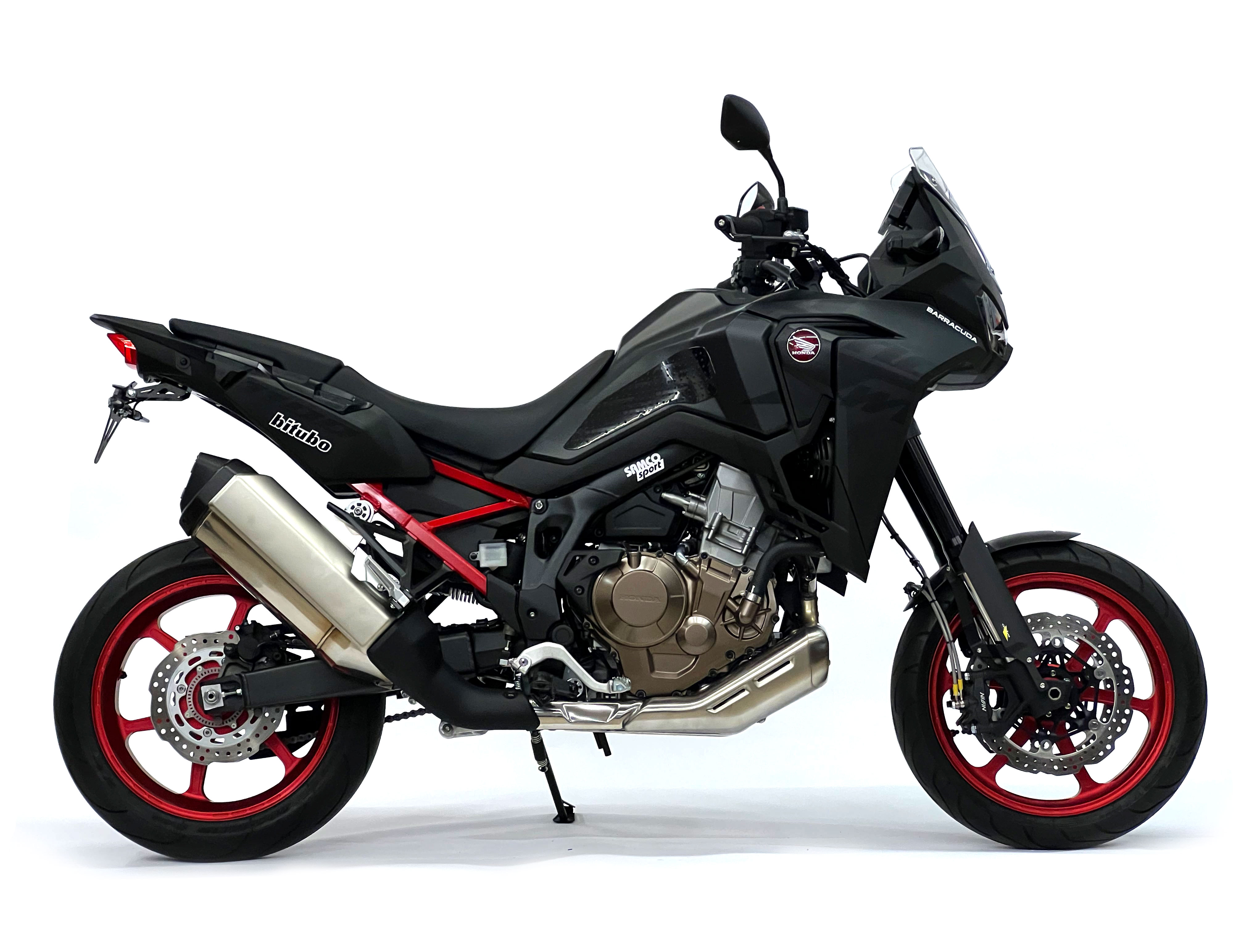 Kit de conversión PVM 3V Llantas Forjadas de Aluminio de 17 Pulgadas Azul Mate para Honda Africa Twin CRF1100 a partir de 2020-