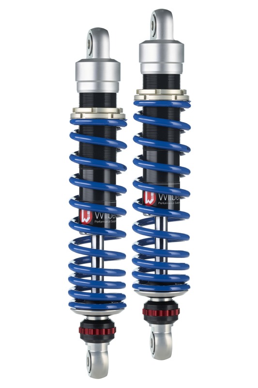 Wilbers amortiguador 630 Adjustline para Triumph Thruxton 1200 16- Bajada de altura -20 mm