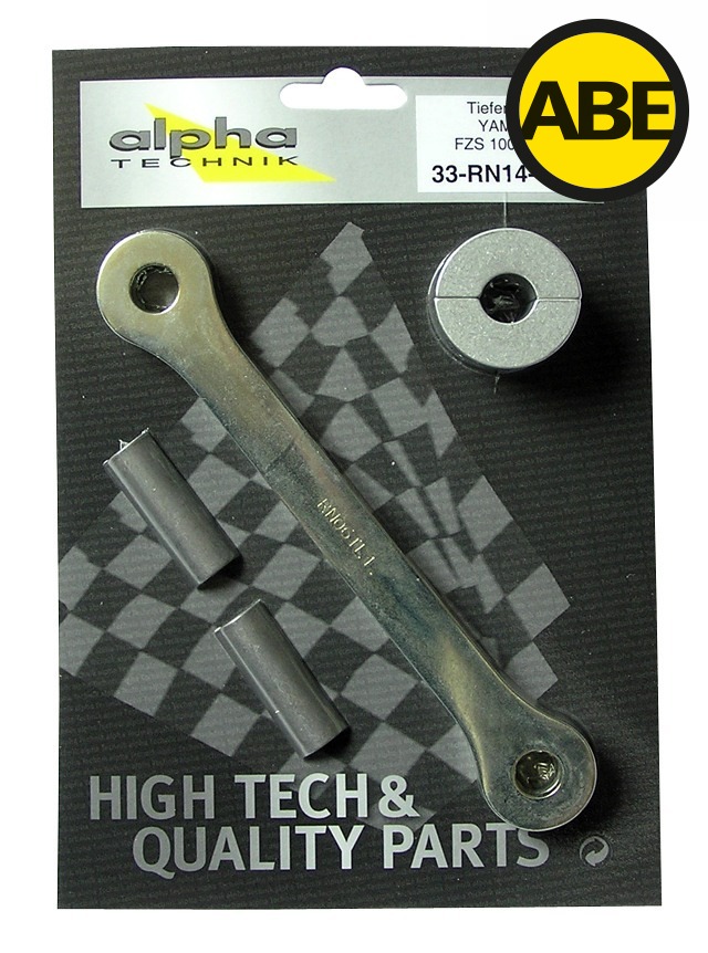 alpha Technik Kit de Bajada 30mm para Yamaha FZS1000 Fazer a partir del año de modelo 2005-
