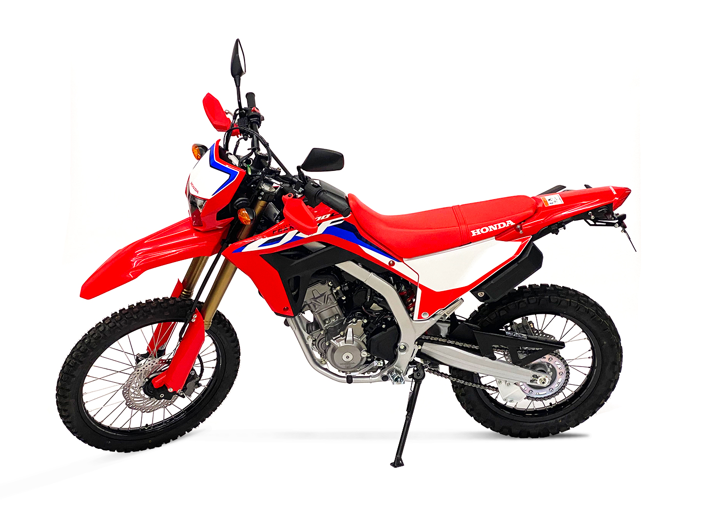 Soporte de matrícula alpha Technik para Honda CRF300L / CRF300LA Rally, Tipo ND16, Año de modelo 2021-