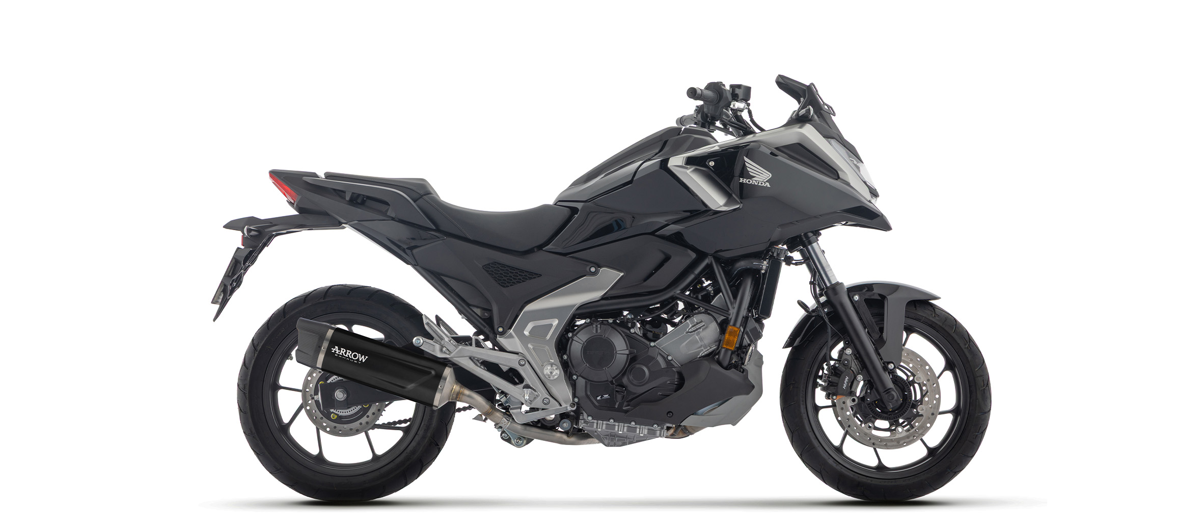 Escape ARROW Indy Race Evo Titanio para Honda NC750X RH23 2025-