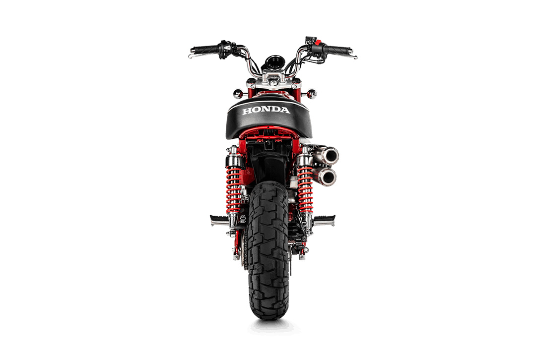 Línea Slip-On Akrapovic (Titanio) Honda MSX 125 GROM a partir del año de modelo 2019-2025