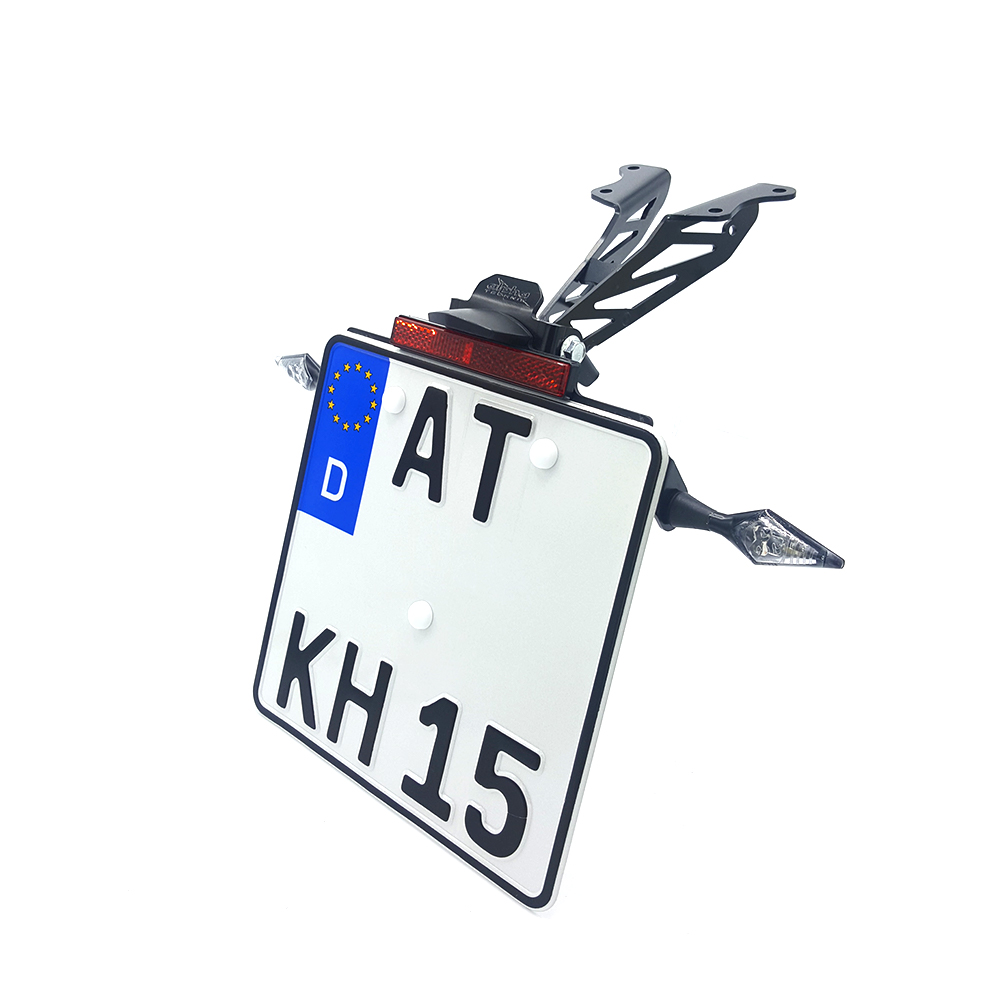 alpha Technik, Soporte de matrícula para Yamaha Tracer 700; TIPO RM30, RM31; Año del modelo 2020-