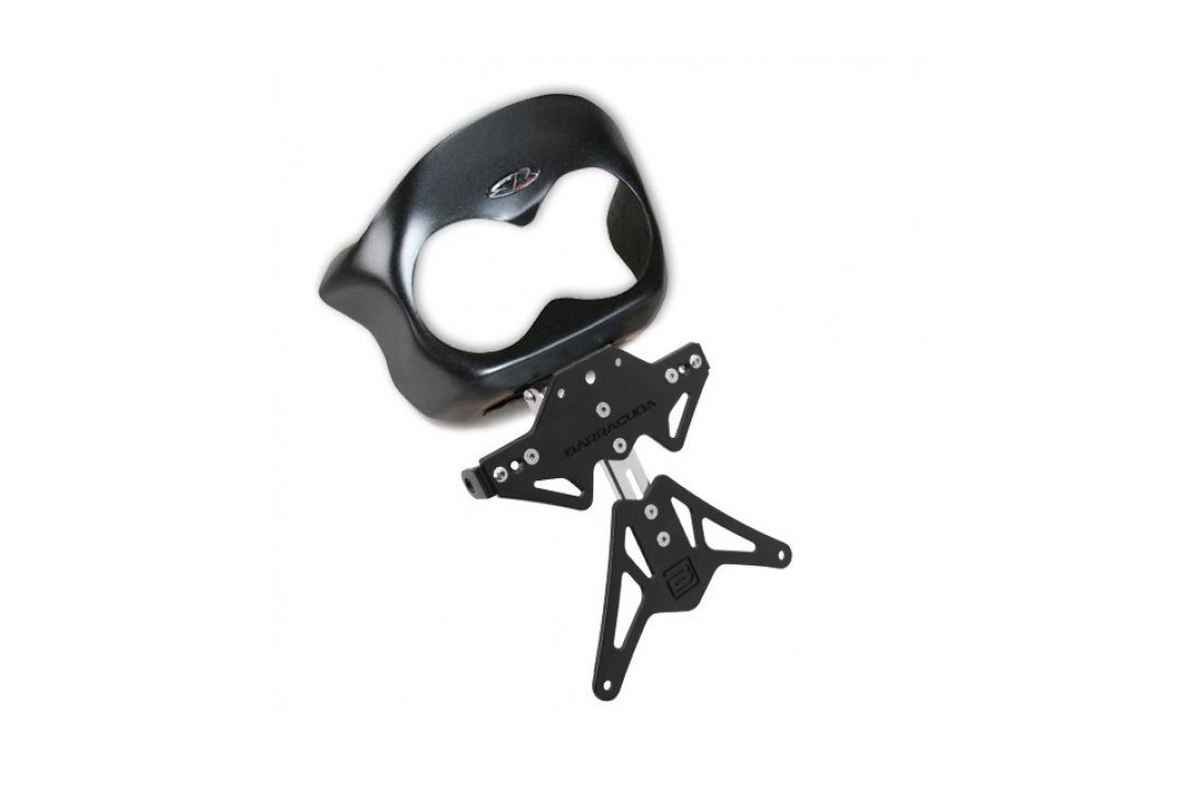 Soporte de Matrícula Barracuda para Suzuki GSR 600