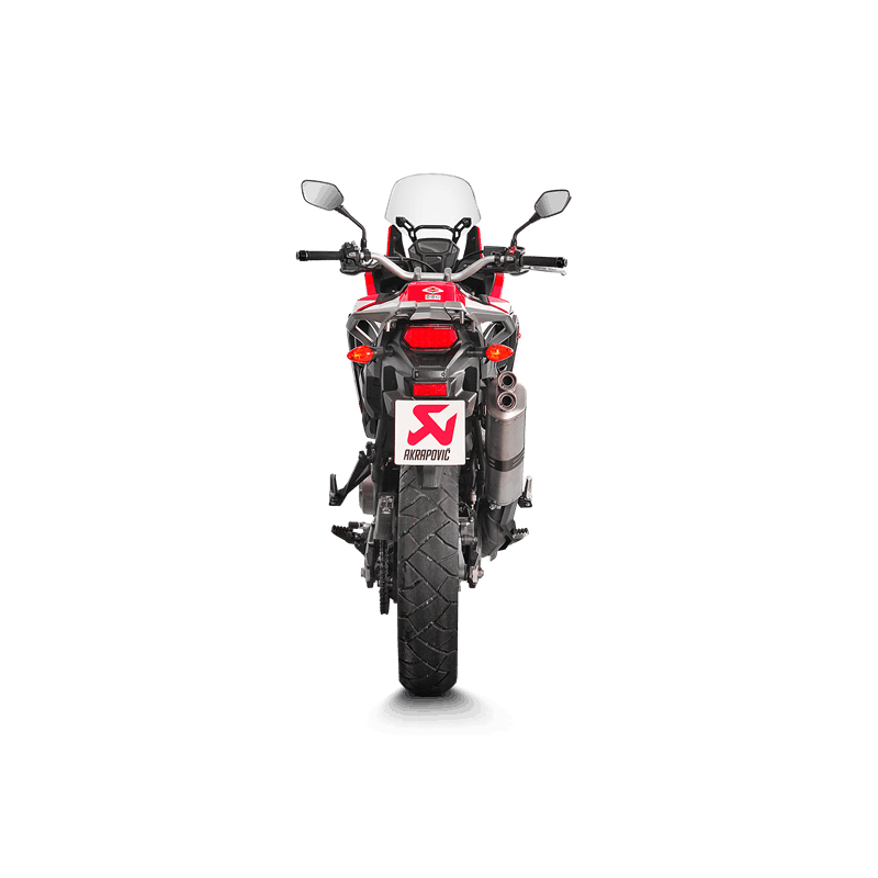 Escape Akrapovic Slip-On Line (Titanium) para Honda CRF1000L Africa Twin 2016-2019, CRF1000L Africa Twin Adventure Sports 2018-2019