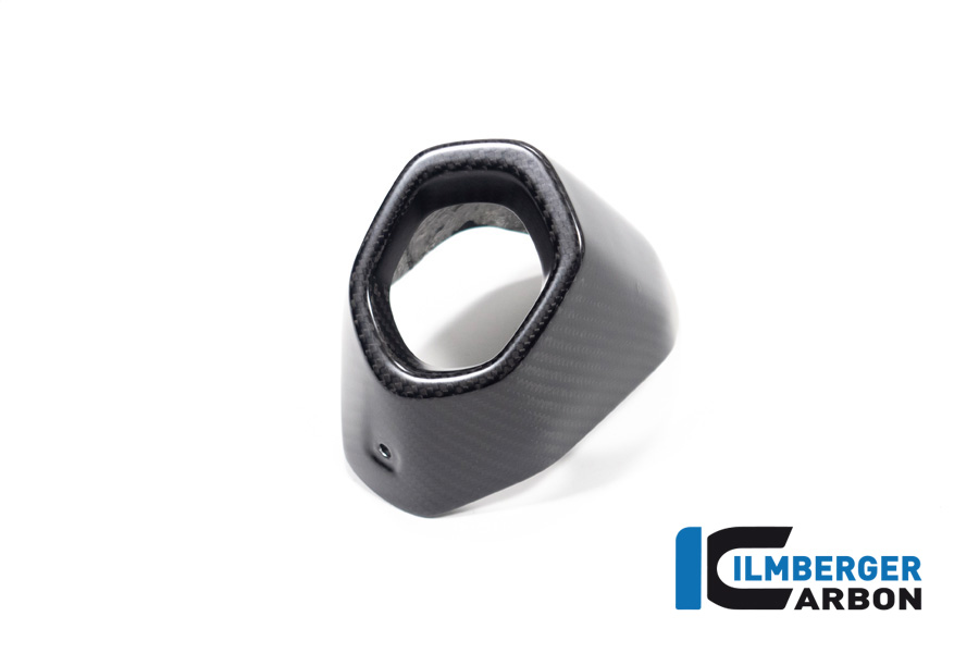 Protector térmico de escape de carbono Ilmberger trasero, mate, BMW R1300GS 2023-
