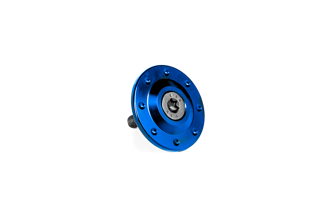 Cubierta Gilles para soporte de escape azul, para BMW S1000R, 2R99