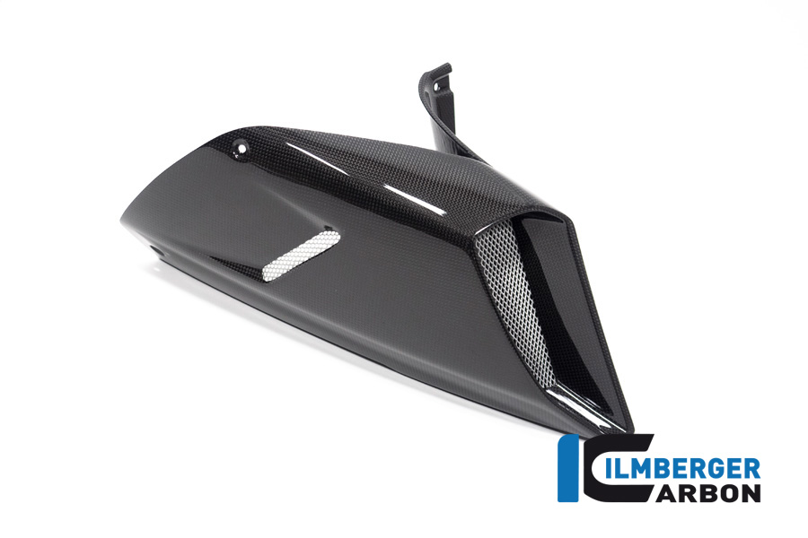 Carenado del conducto de admisión de aire de carbono Ilmberger lado derecho, brillante Ducati Diavel 1260, 2019-
