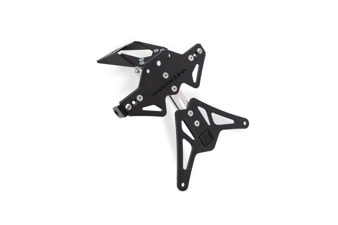 Soporte de matrícula Barracuda para Suzuki GSX-S1000 2015-2018, GSX-S750, GSX-S1000 2022-, GSX-S950 2022-