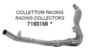 ARROW Racing Krümmer Edelstahl für Suzuki GSX-S 1000 / GT / GX , 2025-