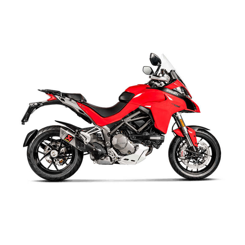 Akrapovic Slip-On Line (Titanio) para Ducati Multistrada 1200/1200S 2015-2017, Multistrada 1260/1260S 2018-2020