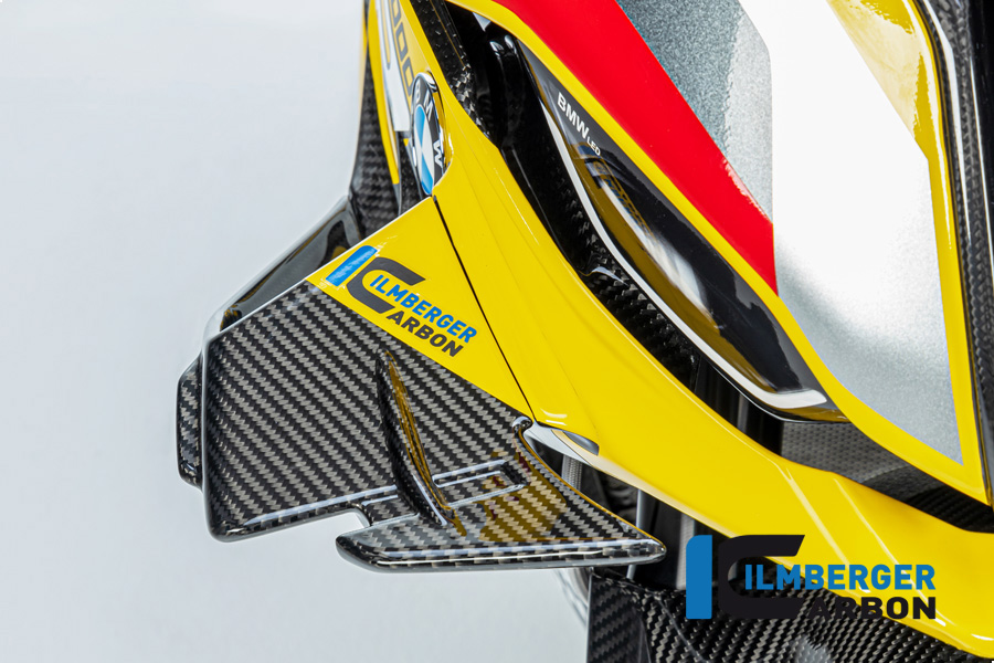 Winglet de carenado de carbono Ilmberger lado derecho, brillante, BMW S1000RR 2023-