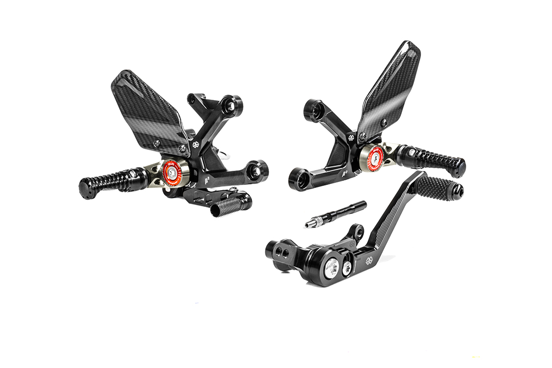 GILLES MUE2 reposapiésenanlage para Honda CBR 1000 RR-R año de modelo 2020-