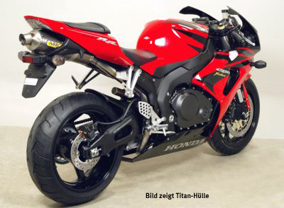 ARROW Escape RACE TECH para Honda CBR1000RR Fireblade 2004-07, Aluminio