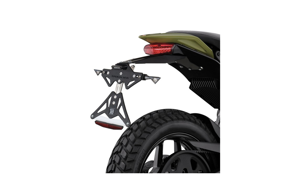 Soporte de matrícula Barracuda para Zero Motorcycles Zero DS 2016-