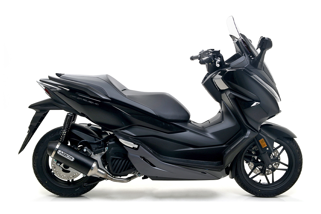 ARROW Escape DARK URBAN para Honda Forza 125 2015-, Aluminio