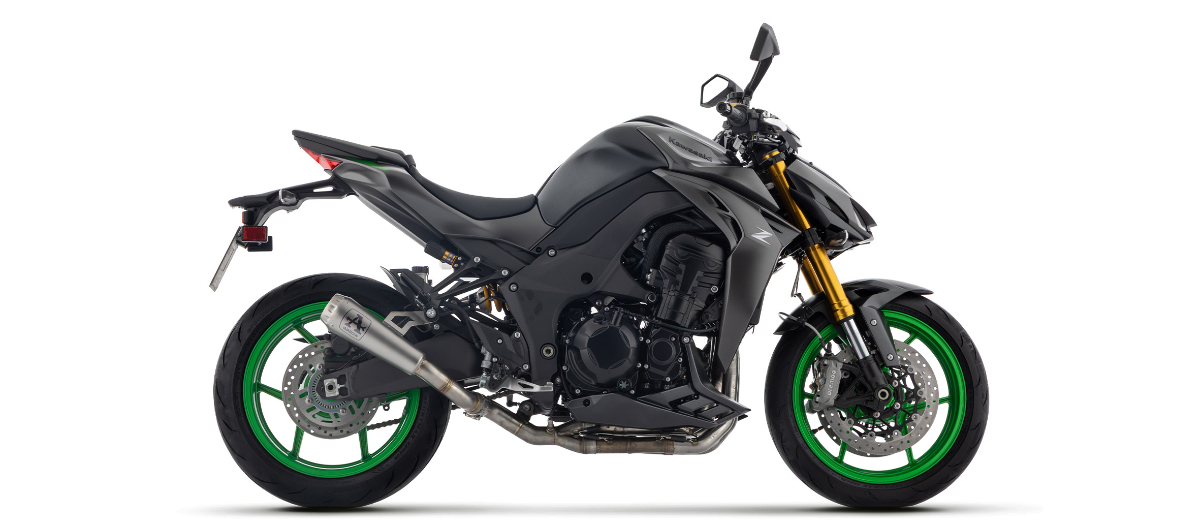 Escape ARROW PRO-RACE Titanio para Kawasaki Z1100, SE, 2025-