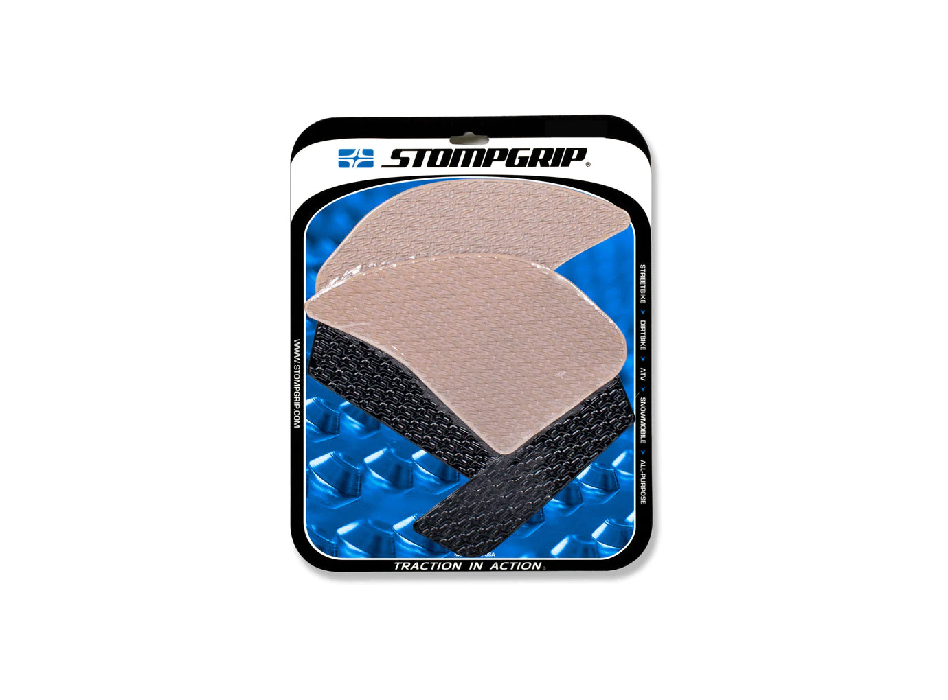Almohadilla de tracción Stompgrip, híbrida, Icon para Kawasaki Ninja 1000SX año de modelo 2020-2022