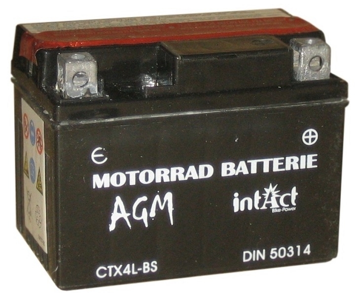 Batería Intact AGM YTX4L-BS
