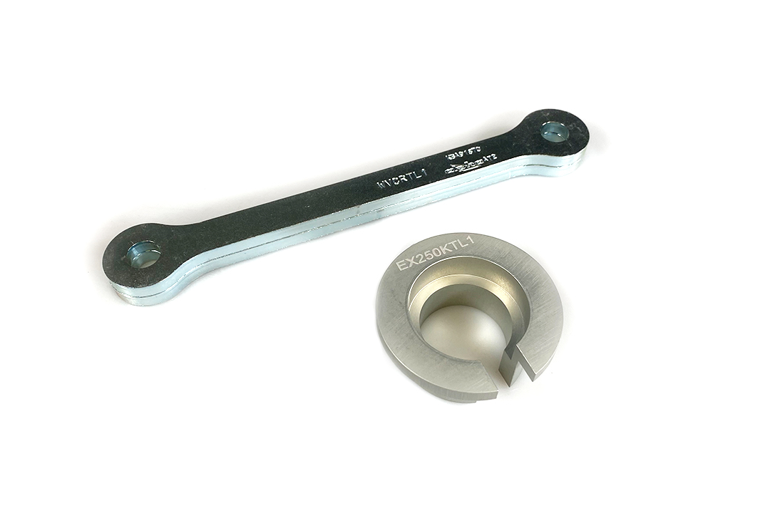 Kit de reducción de altura alpha Technik 33mm para Kawasaki Ninja 250R; Tipo EX250K; Año del modelo 2008-