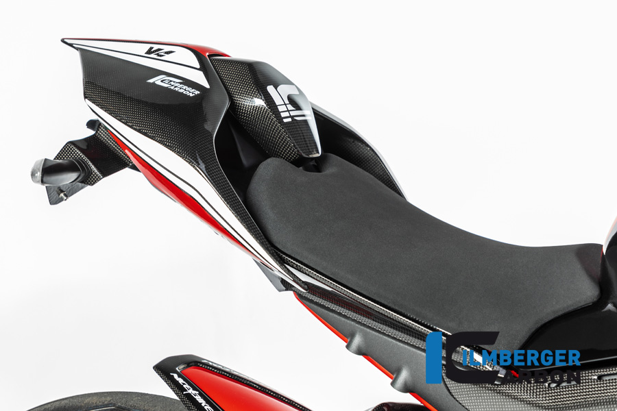 Asiento Monoposto de Carbono Brillo Ilmberger para Ducati Panigale V4 / V4S y Streetfighter V4