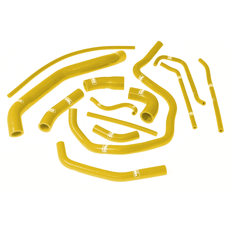 Kit de mangueras de silicona SAMCO SPORT amarillo para Yamaha YZF1000R1 Año del modelo 2002-2003