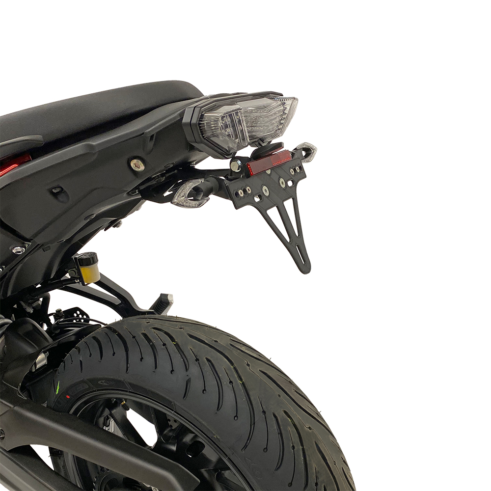 alpha Technik, Soporte de matrícula para Yamaha Tracer 700; TIPO RM30, RM31; Año del modelo 2020-