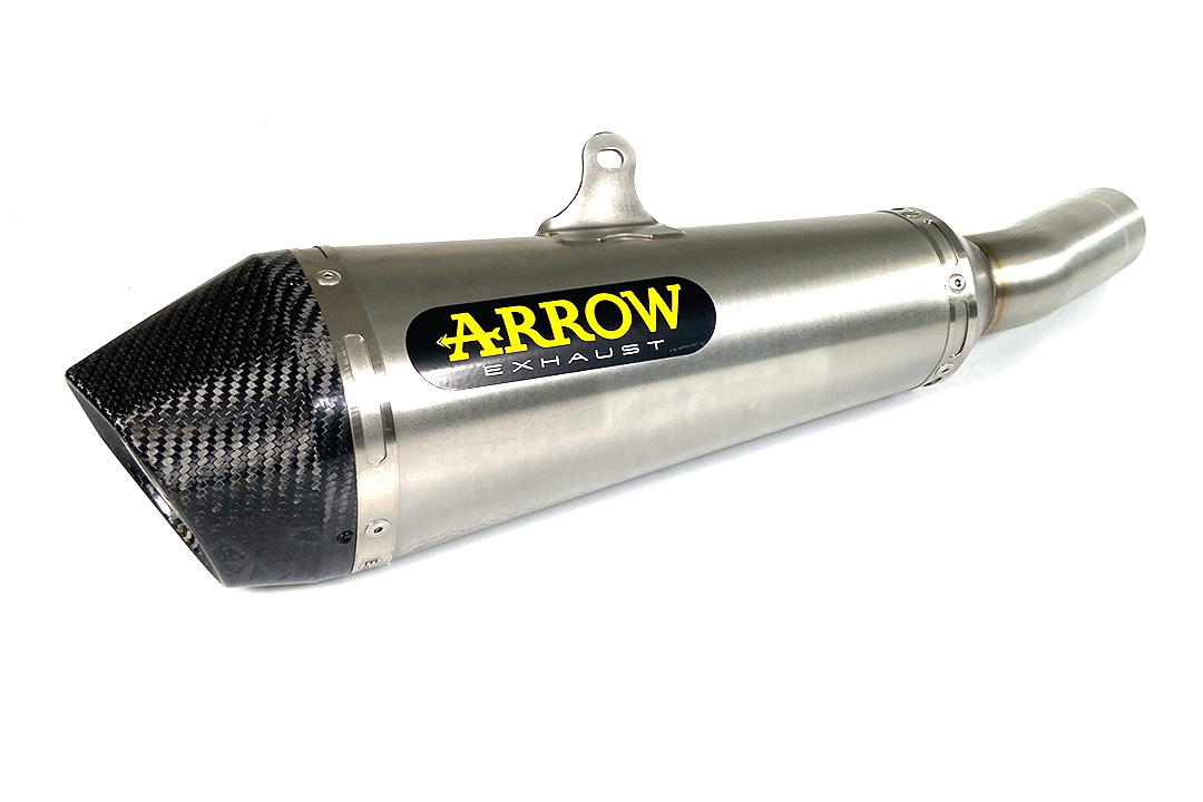 Silenciador ARROW X-KONE para Kawasaki ZX-6R 2019- Acero Inoxidable