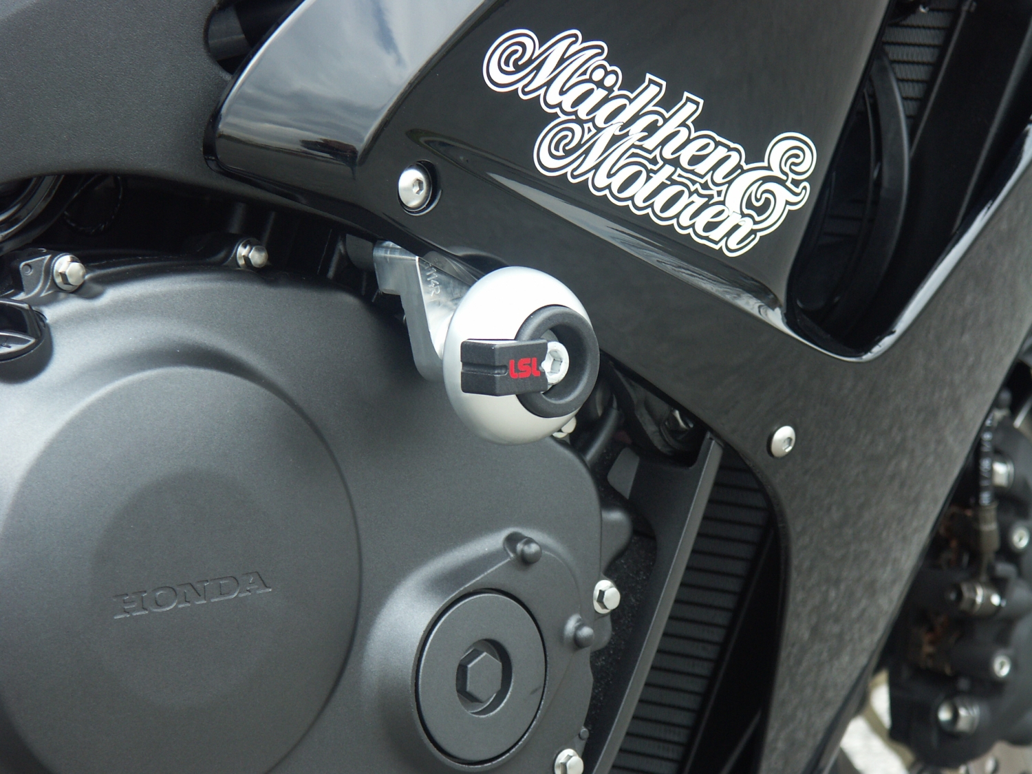 Kit de montaje de protectores anticaída LSL para Honda CBR 1000 RR, año de modelo 2006-2007