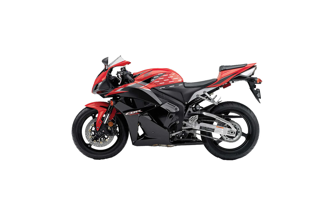 Stompgrip híbrido, Volcano, para Honda CBR600RR, 2007-12