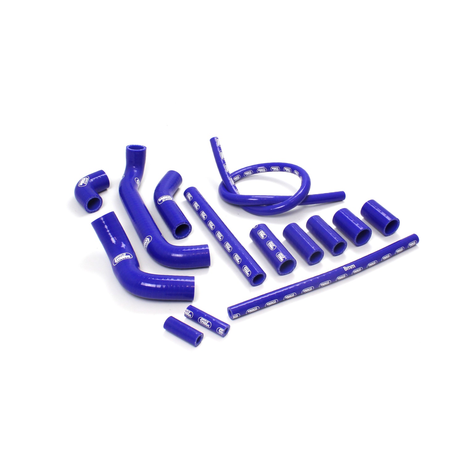 Kit de mangueras de silicona SAMCO SPORT 1 en azul para Bimota SB6 a partir del año de modelo 1996-