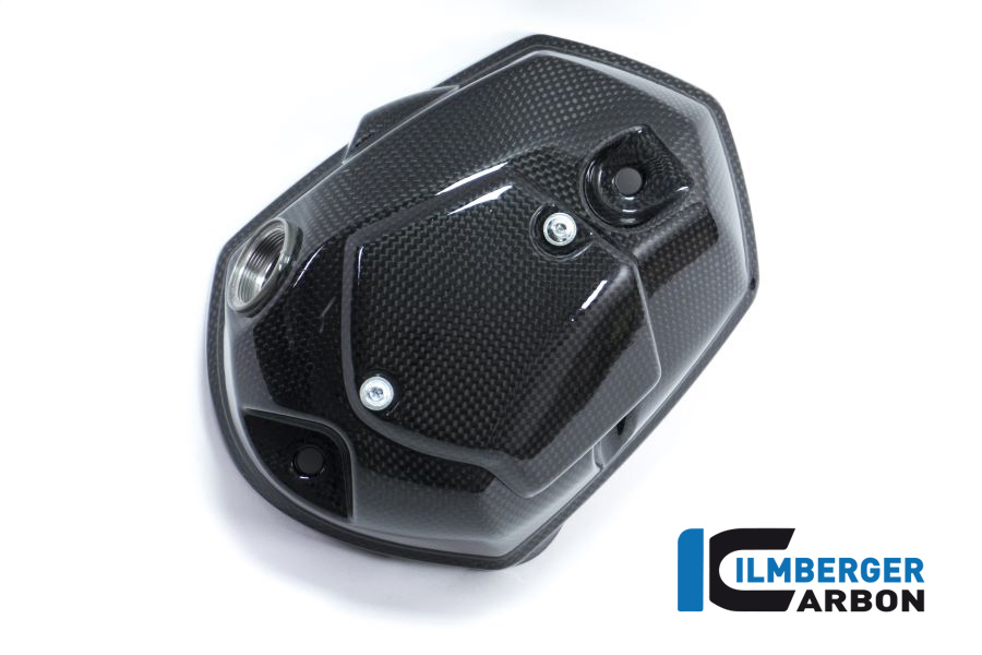 Ilmberger Carbon casquete de válvula lado derecho, brillante, BMW R nineT 2014-2017, R nineT Racer, Scrambler, Urban GS 2016-
