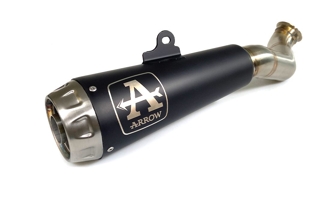 Escape ARROW DARK PRO-RACE para Husqvarna Vitpilen 701 2018-, acero inoxidable negro