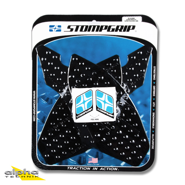 Stompgrip negro, Volcano, para BMW S1000R/ RR, HP4--