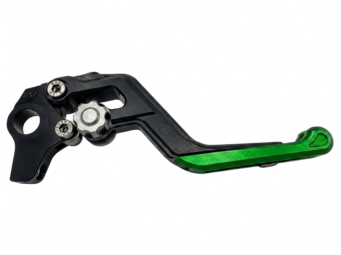 LSL ERGONIA Maneta de freno R20 Negro/Plata/Verde